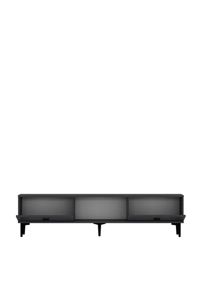 cantek dizayn WENYCT KONSOL (KB150), TV SEHPASI 2 Lİ SALON TAKIMI ANTRASİT-ANTRASİT - Resim 3
