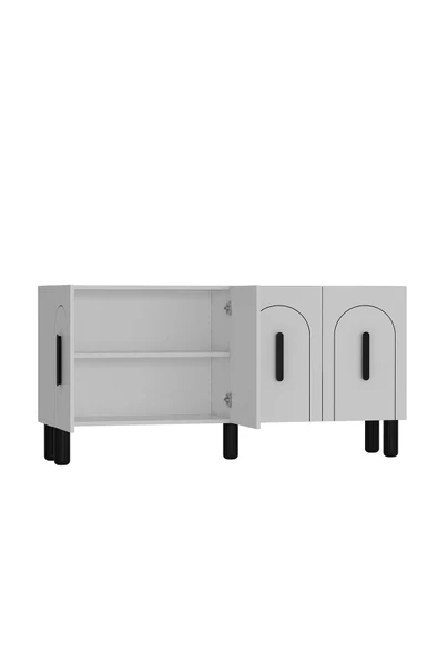 cantek dizayn YOSUNCT (KB150) BOHEM KONSOL BEYAZ-BEYAZ-SİYAH KULP - Resim 7