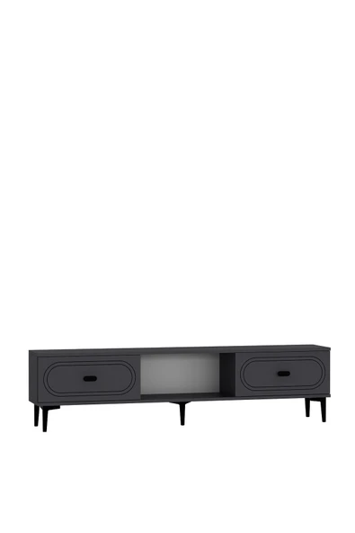 cantek dizayn WENYCT TV SEHPASI ANTRASİT-ANTRASİT - Resim 4