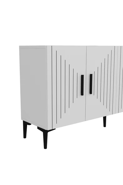 cantek dizayn POYRAZCT (KB150) KONSOL BEYAZ-BEYAZ - Resim 5