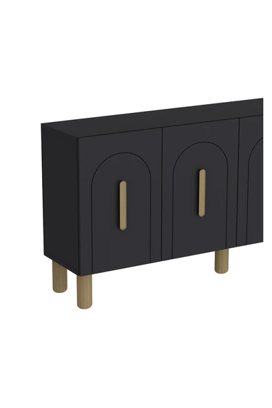 cantek dizayn YOSUNCT (KB150) BOHEM KONSOL ANTRASİT-ANTRASİT-SAFİR KULP - Resim 6