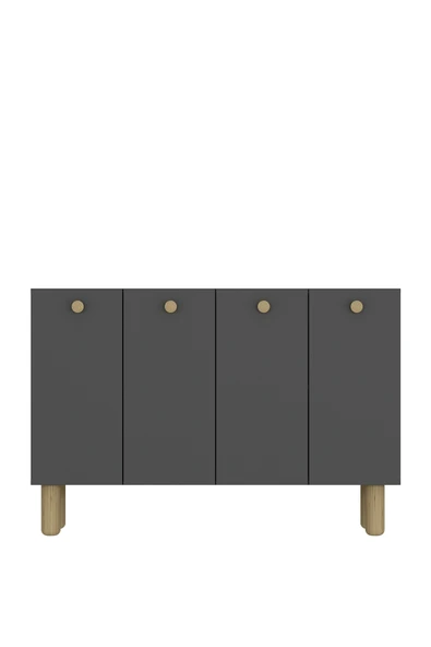 cantek dizayn İLAYCT BOHEM OFİS EVRAK DOLABI ANTRASİT-ANTRASİT-SAFİR - 2