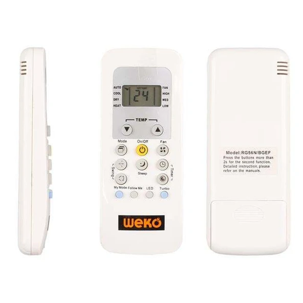 Carrier RG56N/BGEF 42QHC018ES Klima Kumanda ürün görseli 1