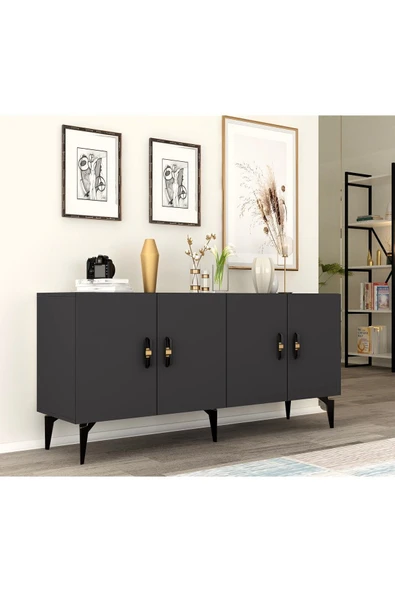 DEMONTE DECOR PLUS KONSOL ANTRASİT-ANTRASİT ürün görseli