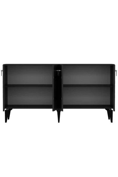 DEMONTE DECOR İPEK KONSOL ANTRASİT GÜMÜŞ - Resim 5