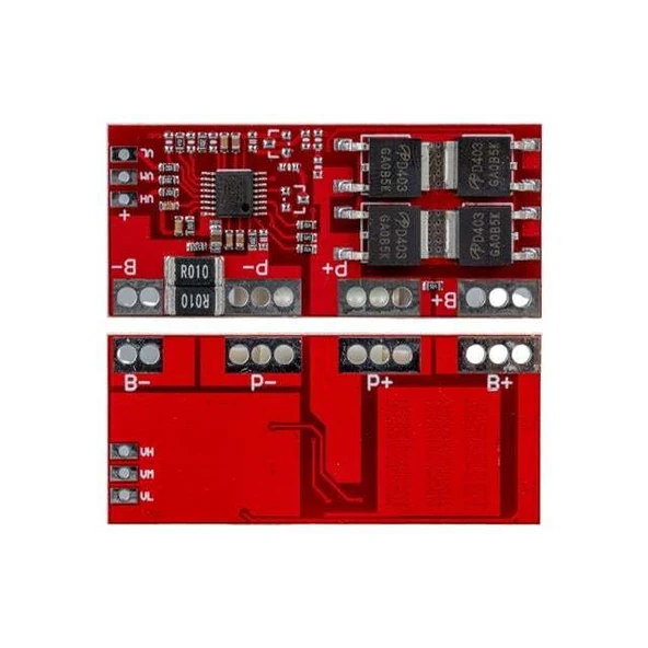 Weko BMS-23898 4S 30A BMS Devresi Lityum Batarya Şarj Modülü - 1