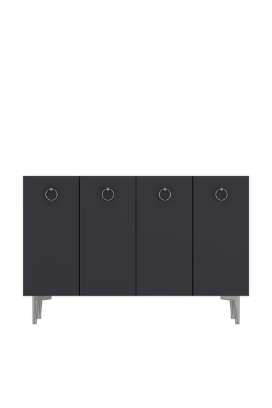 DEMONTE DECOR EFESDD AYAKKABILIK ANTRASİT-ANTRASİT-GÜMÜŞ - 2