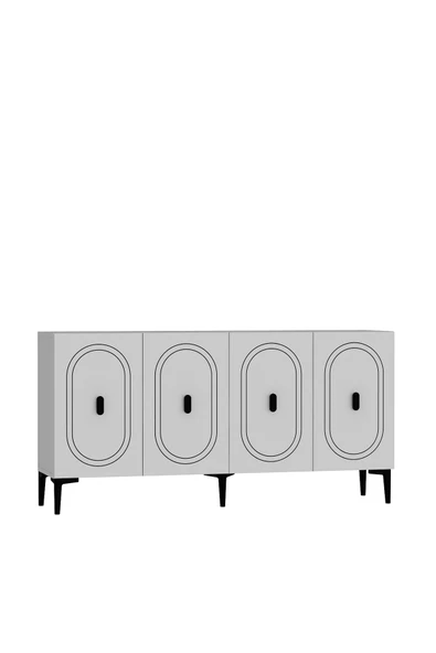 DEMONTE DECOR WENYDD (KB150) KONSOL BEYAZ-BEYAZ - Resim 4