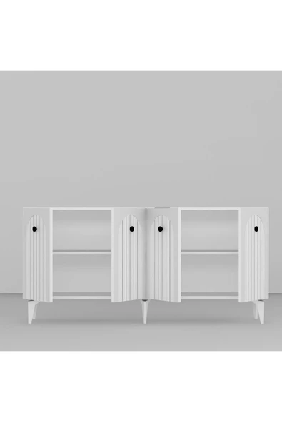 DEMONTE DECOR BREDDA KONSOL BEYAZ-BEYAZ - Resim 7