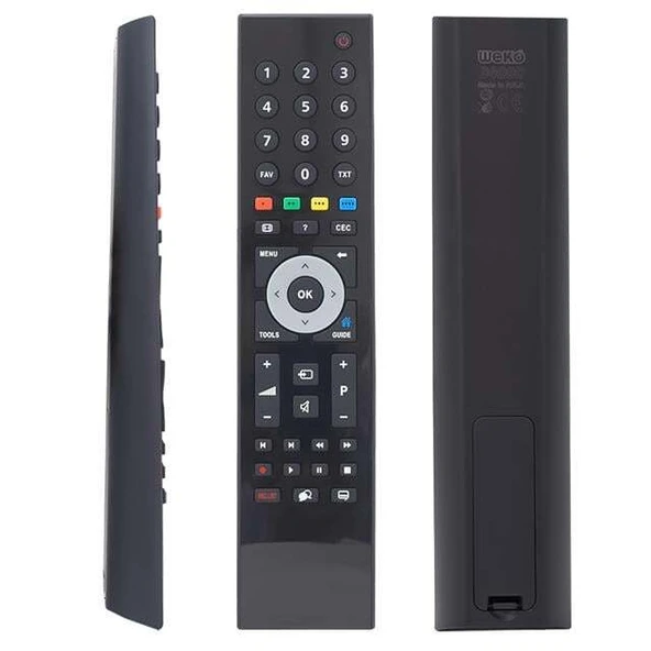 Arçelik A50-LEL-2B / Beko B42LEP6 Metalik Göbekli Lcd TV Kumandası ürün görseli 1