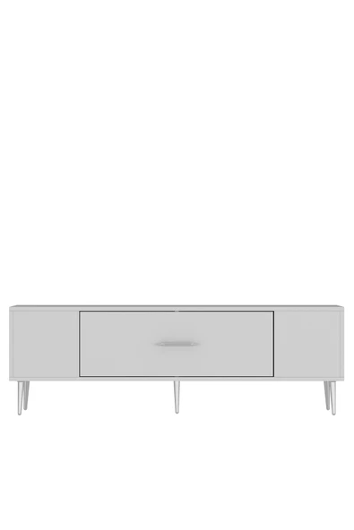 DEMONTE DECOR DEKOSDD TV SEHPASI BEYAZ-BEYAZ-GÜMÜŞ - 3