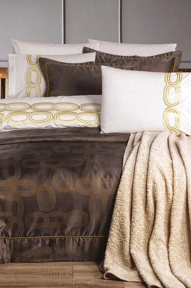 Çeyiz Diyarı Arel 10 Parça Çeyiz Seti Antrasit ürün görseli