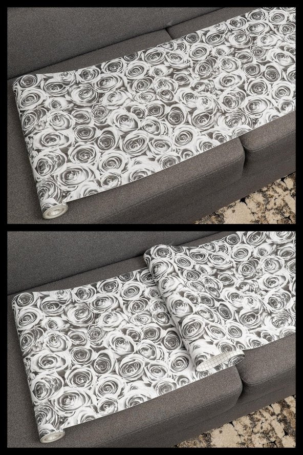 Desenli Kendinden Kendinden Yapışkanlı Kaplama Folyosu 45 CM X 2 MT DSN0029-2 - 3
