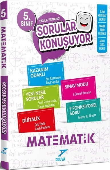 Pruva Akademi 5. Sınıf Matematik Sorular Konuşuyor ürün görseli 1