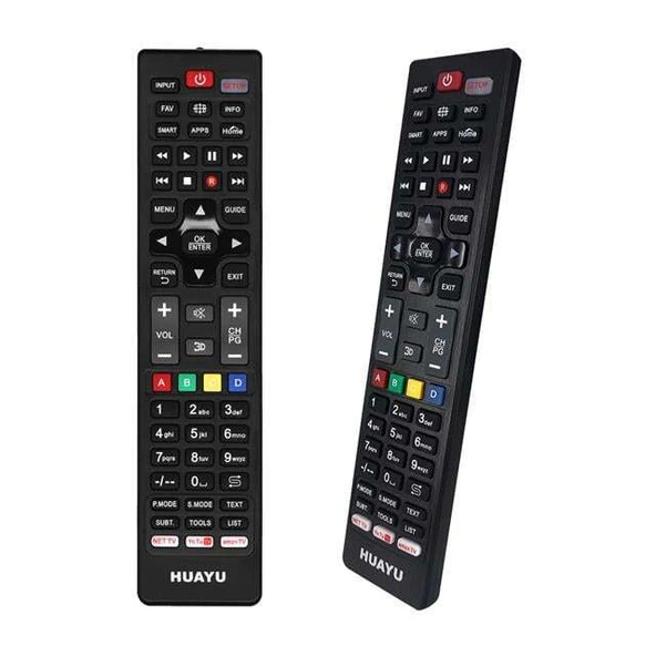 Huayu URC1522 Netflix-Youtube-Amazon Tuşlu Universal Led-Lcd Tv Kumanda ürün görseli 1