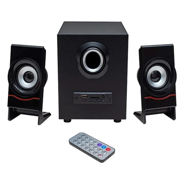MagicVoice MV-4966 2+1 USB/TF/FM/BT Hoparlör - Speaker