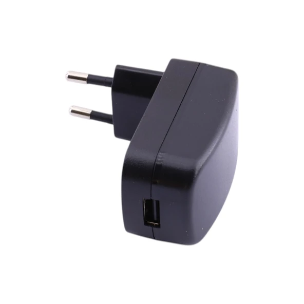 USB Girişli 5V 2A Şarj Adaptörü elefon Tablet Powerbank Uyumlu Güvenli Seyahat Ev Ofis Kullanım - Resim 2