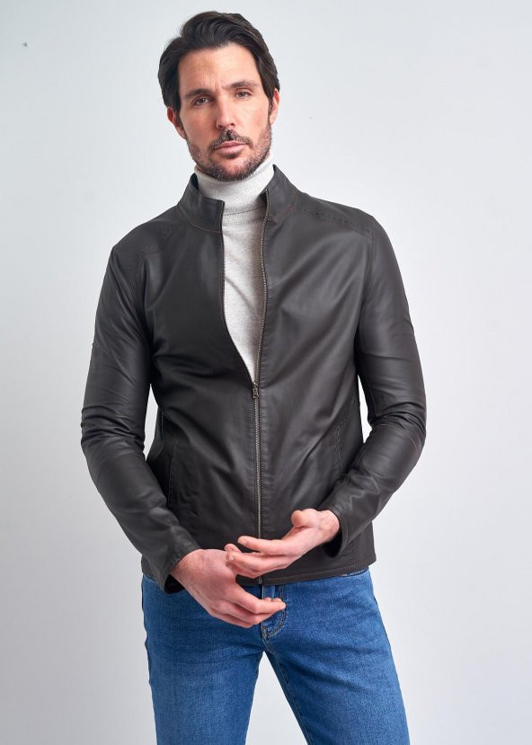 ERKEK DERİ CEKET - 2