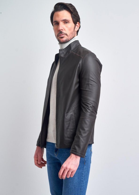 ERKEK DERİ CEKET - 3