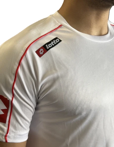 Lotto Joe Tee Ant Pl Beyaz Erkek T-Shirt R8928 - Resim 6