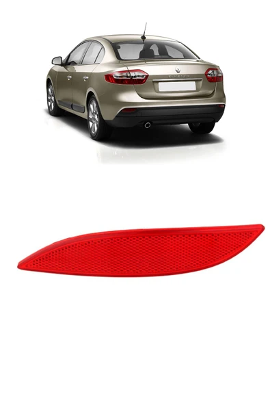 PLEKSAN Sağ Ve Sol Arka Tampon Reflektörü / Fluence - 1