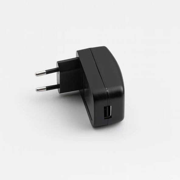 USB Girişli 5V 2A Şarj Adaptörü elefon Tablet Powerbank Uyumlu Güvenli Seyahat Ev Ofis Kullanım ürün görseli