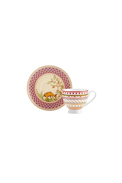 X Arslantepe Tek Kişilik Kahve Fincan Takımı ürün görseli 1