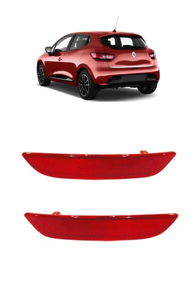 PLEKSAN Arka Reflektör Sağ Ve Sol Clio Iv ürün görseli