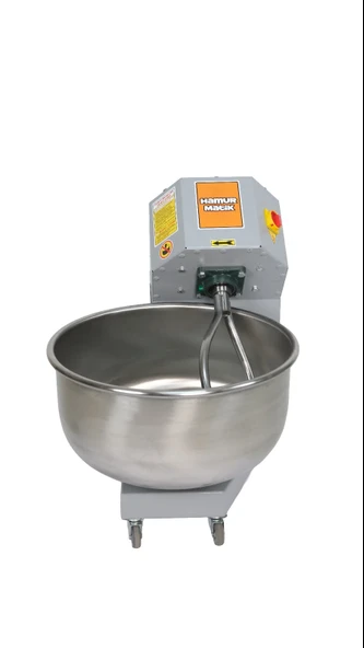 35 Kg Hamurmatik Şanzımanlı Devirmeli Hamur Yoğurma/Karma Makinesi ( 25 Kg Un ve 10 Lt Su) ürün görseli