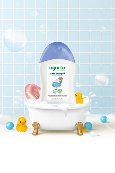 Agart Doğal Erkek Bebek Çocuklarına Özel Şampuan 400 ml - Resim 5