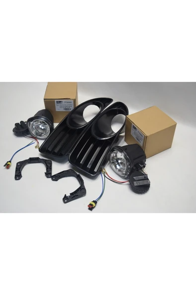 ZENON Linea Sis Farı ve Çerçevesi Takımı Siyah Kapaklı Zenon Marka Sis Farlı 2007 Model - Resim 2