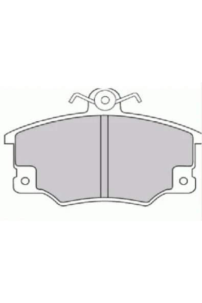 HATTAT Ön Fren Balatası Tempra-tipo-uno-punto 1,4/1,6/1,8/ 2,0 #### -3031348 ürün görseli