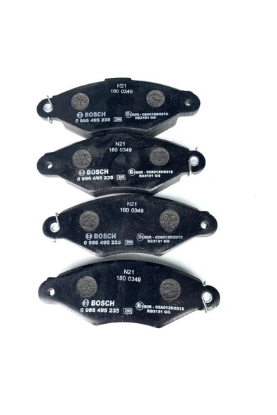 Bosch Fren Balatası Ön Renault Kangoo 1.9d - Resim 2