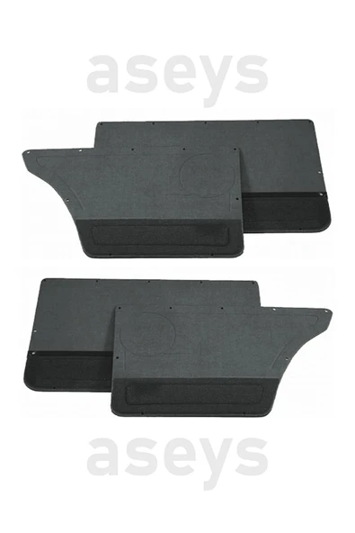 ASEYS Tofaş Serçe Kapı Döşemesi Gri Renk 4 Parça ürün görseli