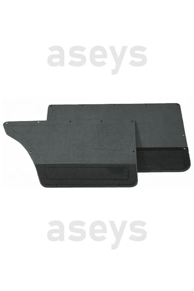 ASEYS Tofaş Serçe Kapı Döşemesi Gri Renk 4 Parça - Resim 2