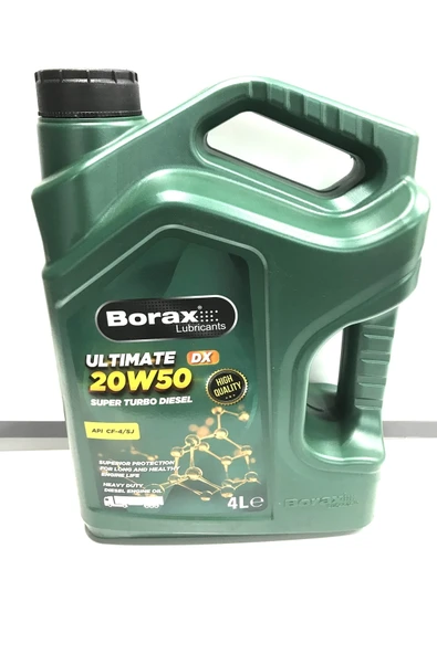 BORAX 20w50 4litre Motor Yağı 2022 Yılı Üretim ürün görseli