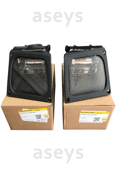 SERKAR Fiat Tempra Uyumlu Sağ ve Sol Sis Farı İkili Takım Halinde (2 ADET AMPUL ) ürün görseli