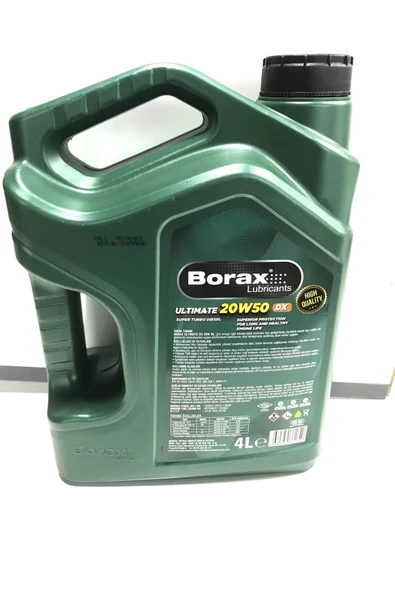 BORAX 20w50 4litre Motor Yağı 2022 Yılı Üretim - Resim 2