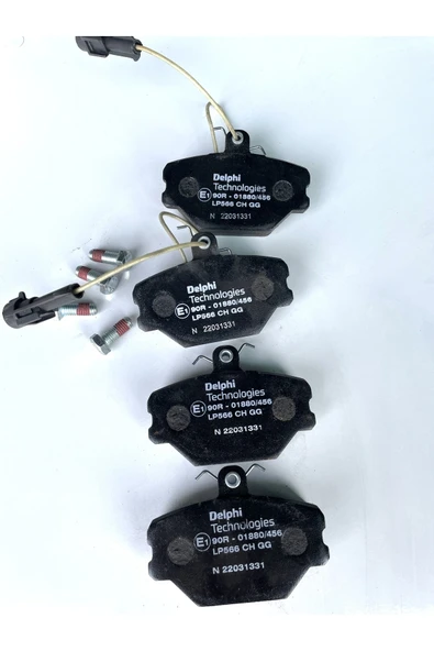 DELPHİ TECHNOLOGİES Fren Balatasi On (fiat: Tempra-tipo 1.4-1.6 ) - Del-lp566 - Resim 2