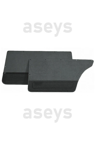 ASEYS Tofaş Serçe Kapı Döşemesi Gri Renk 4 Parça - Resim 3