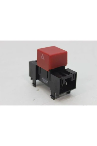 ünlü oto Dörtlü Flaşör Ikaz Düğmesi Butonu Kırmızı - Fiat Tipo Tempra ürün görseli