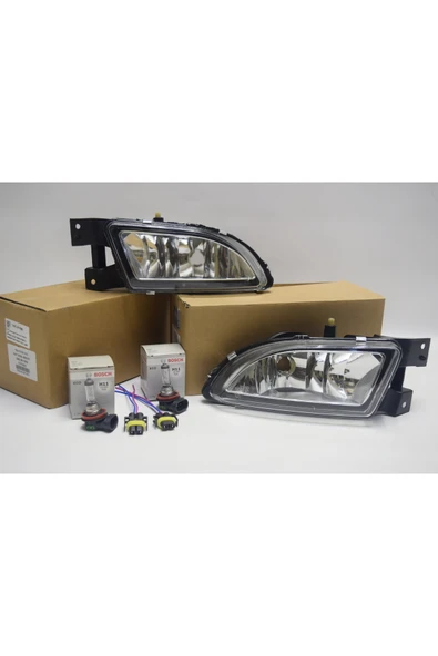 TKN Egea Sis Farı Sağ Sol Takım Tkn Marka Ampullü - Resim 2