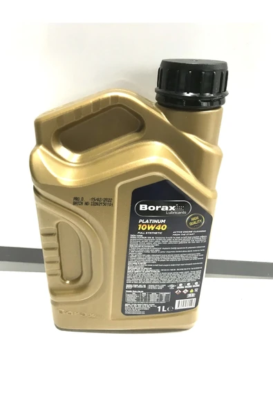 BORAX Motor Yağı 10w-40 Dizel Benzinli--2022 Yılı Üretim - Resim 2