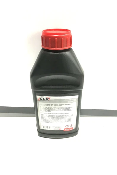 CCP Fren Hidroliği Dot 3 Abs Uyumlu - Araç Fren Sistemi Sıvısı 500ml - Dot3 Motor Bakım Yağı - Resim 2