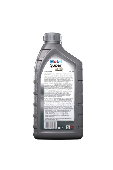 Mobil Super 3000 X1 Formula FE 5W30 Motor Yağı 1 L ÜT:2025 - Resim 2