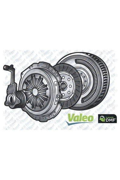 ünlü oto DMF VOLANT + DEBRIYAJ SETI + RULMAN MEGANE II-III-SCENIC II-III-LATITUDE-LAGUNA ürün görseli