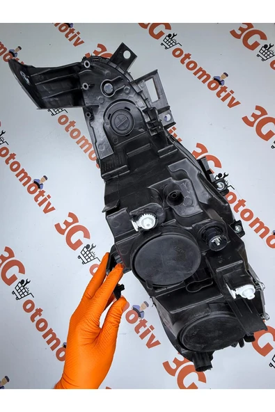 ESER Far Komple Sol Ledli Mercek Beyaz Egea - Resim 3