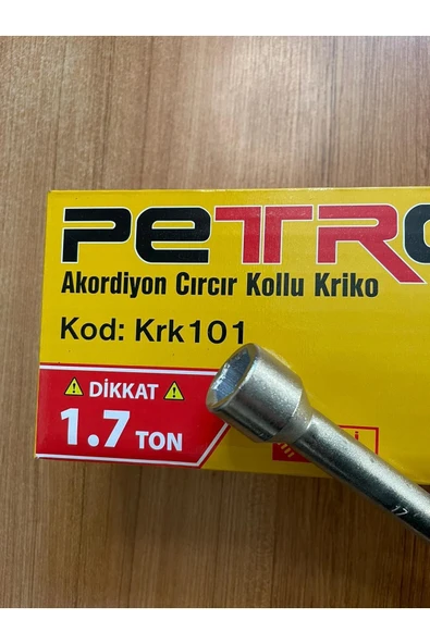 PETRO Asotomotiv Kriko Ve Bijon Anahtarı 2'li Set - Resim 2
