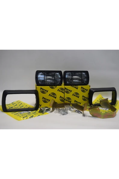 FARBA Doğan Kartal Şahin Sis Far Seti Çerçeveli Ayaklı Farba Marka - Resim 2