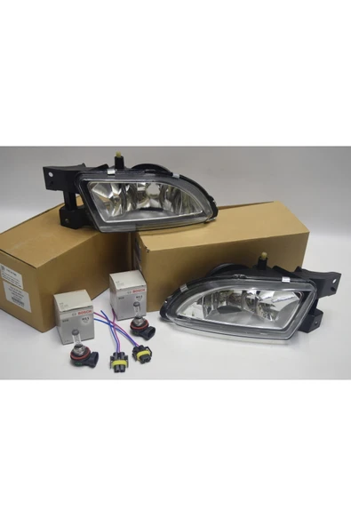 TKN Egea Sis Farı Sağ Sol Takım Tkn Marka Ampullü - Resim 3